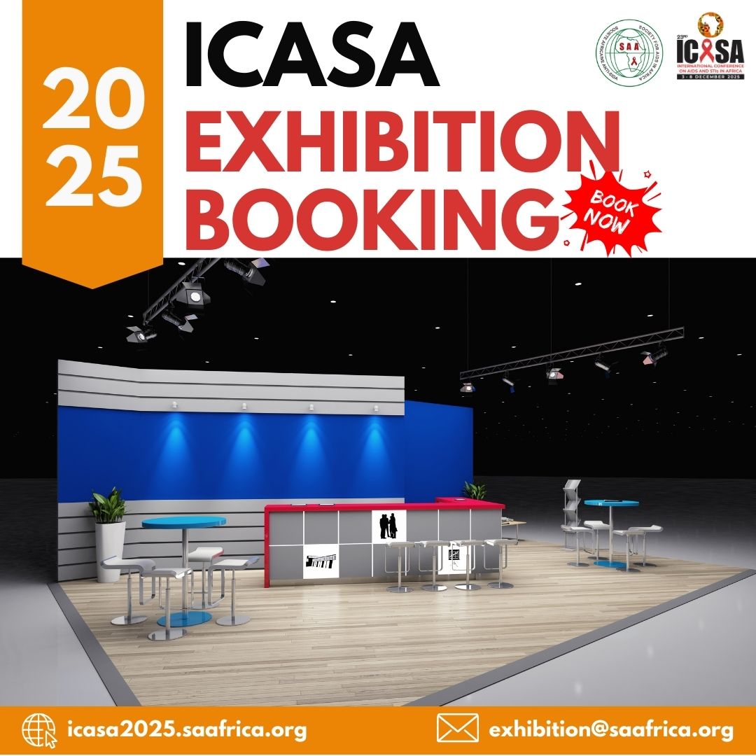 Showcase Your Work at ICASA 2025!

Are you an organisation, research institution, or advocacy group working in public health?

Here’s why you should exhibit at ICASA 2025:

1. Connect with global health leaders

2. Showcase your innovations &amp; research

3. Build strategic