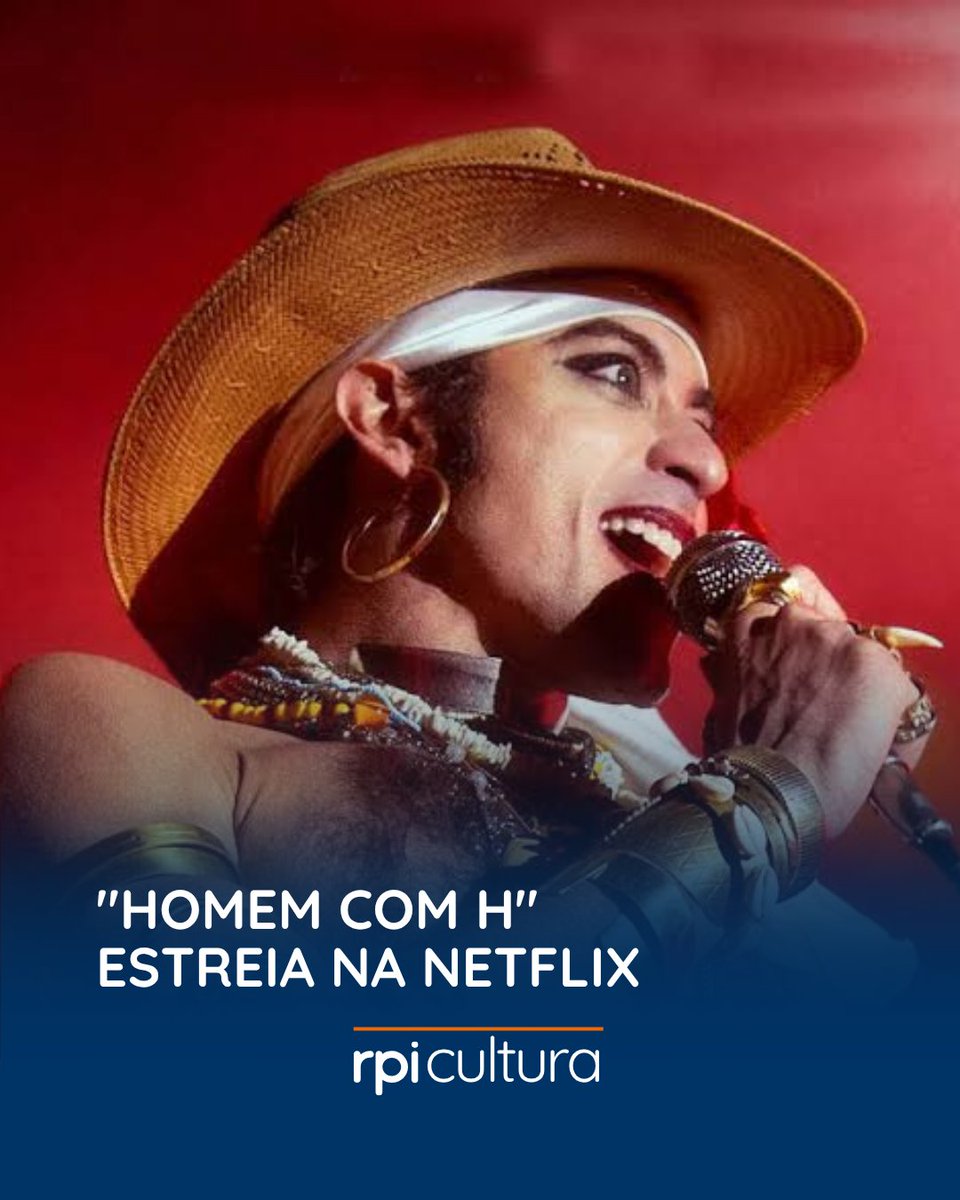 rpiwebtv's tweet photo. A cinebiografia Homem com H, que retrata a vida e carreira de Ney Matogrosso, estreou hoje (17) na Netflix! O filme já foi visto por +620 mil pessoas nos cinemas.
https://t.co/2dRE4Rk5Kd

#NeyMatogrosso #HomemComH #Netflix #CinemaNacional https://t.co/p1MrHcGqYO