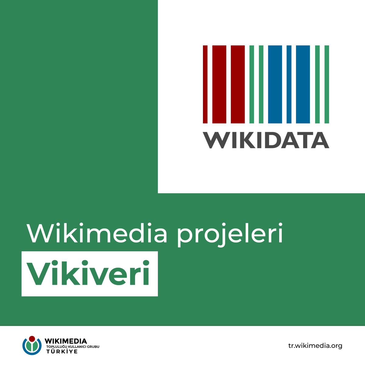 29 Ekim 2012 tarihinde açılan Vikiveri, Wikimedia projeleri ve diğer herkesin CC0 kamu malı lisansı altında kullanabileceği ortak bir açık veri kaynağıdır. İçerisindeki her bir ögeye benzersiz QID adı verilen bir tanımlayıcı verilir.

🔗 Daha fazlası: w.wiki/EW2S
