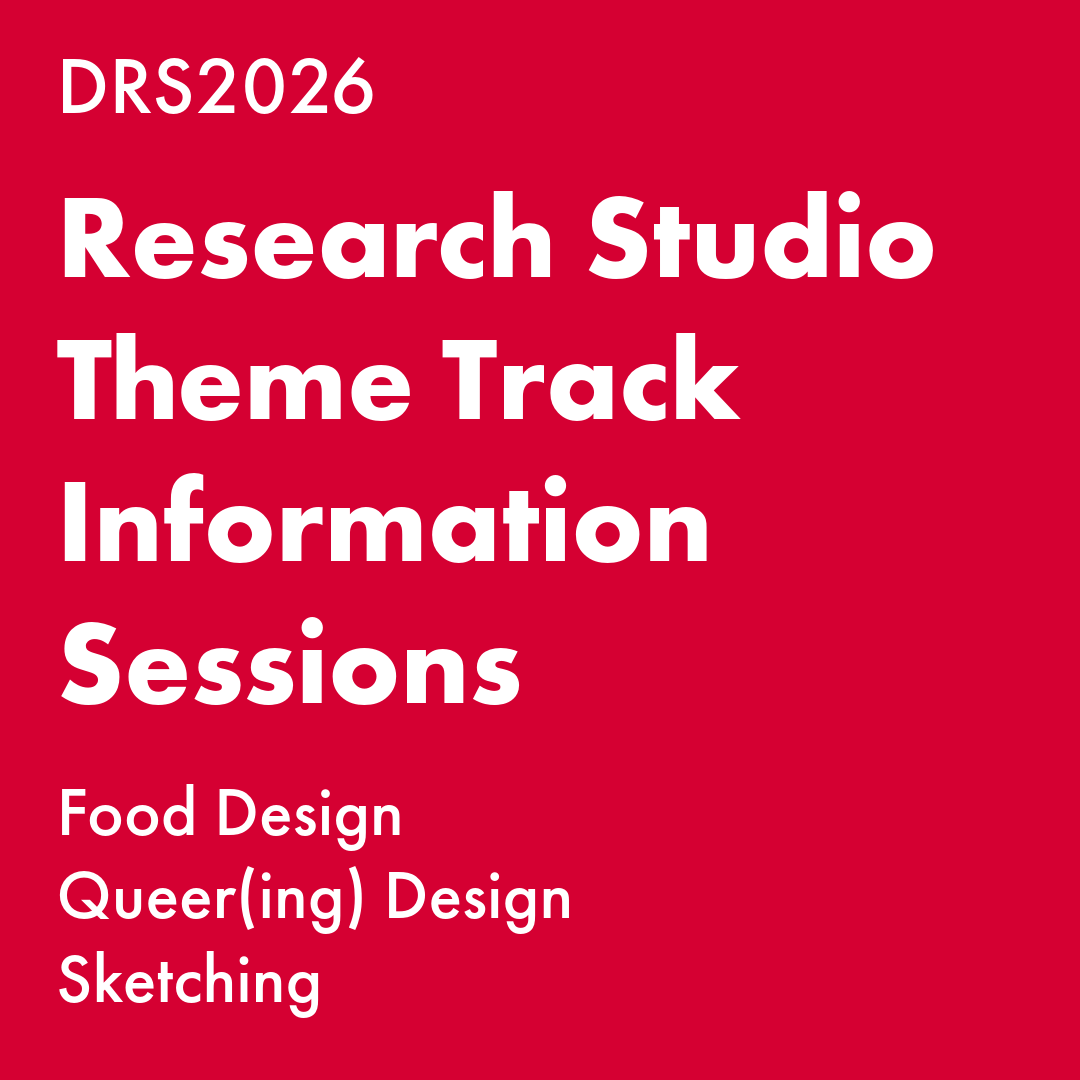 thisisDRS's tweet image. All of our theme track information sessions are now live! Please join one of our Research Studio information sessions about how to get involved in a theme track for food design, queer(ing) design or sketching research. More: ckarchive.com/b/k0umh6h593np…