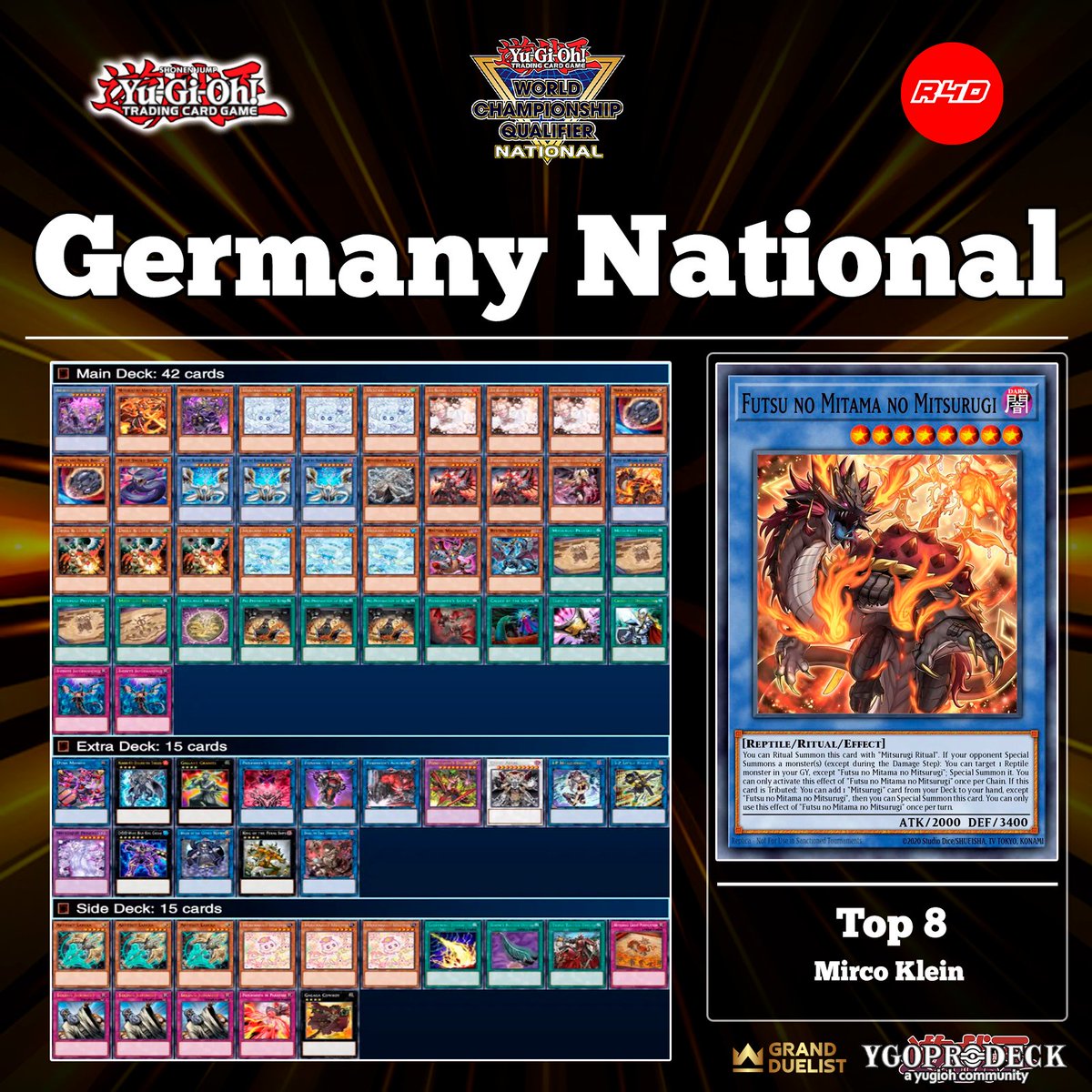 Top 8 Germany National
#TCG #YuGiOh
