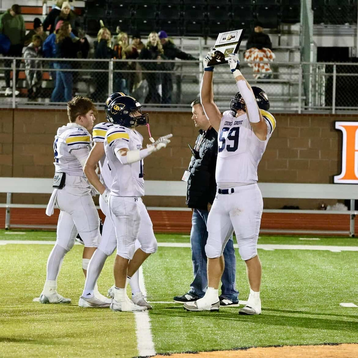 Shrine Bowl Player Spotlight: Holden Ziegler of Council Grove will wear number 58 on Saturday in Dodge City as a West Side All-Star. Ziegler is a 6’2 290 lb Defensive Lineman. He led Council Grove to an 8-4 finish and a final four berth this fall. In his senior seasons he had 58