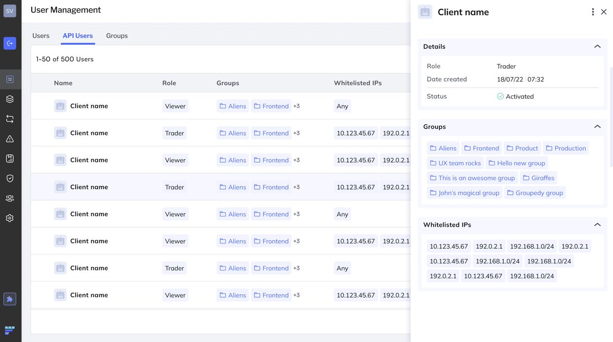 Did you know that with Fordefi, you can whitelist IPs for every API User?

🔒 Restrict each API User to an approved address list
🚫 Block every request from anywhere else
🔄 Update the whitelist anytime in User Management → API Users

Book a demo at: fordefi.com/book-a-demo
