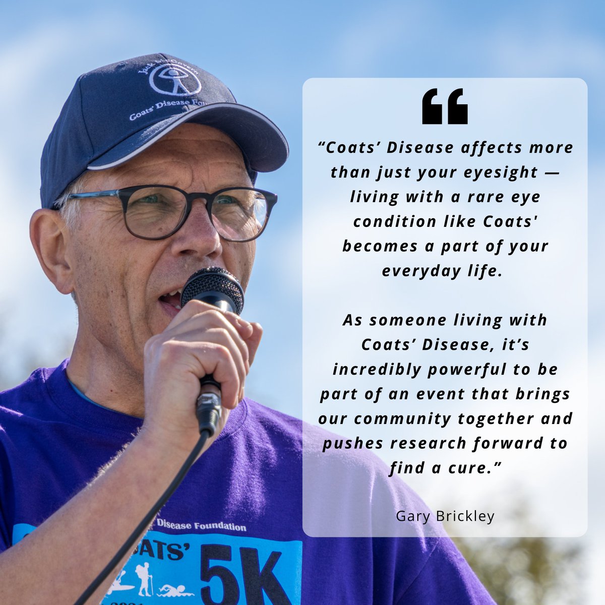 𝐁𝐨𝐚𝐫𝐝 𝐌𝐞𝐦𝐛𝐞𝐫 𝐚𝐧𝐝 𝐂𝐨𝐚𝐭𝐬' 𝐏𝐚𝐭𝐢𝐞𝐧𝐭, 𝐆𝐚𝐫𝐲 𝐁𝐫𝐢𝐜𝐤𝐥𝐞𝐲, 𝐋𝐞𝐚𝐝𝐬 𝐭𝐡𝐞 𝐂𝐡𝐚𝐫𝐠𝐞 𝐟𝐨𝐫 𝐭𝐡𝐞 𝐂𝐮𝐫𝐞 𝐂𝐨𝐚𝐭𝐬' 𝟓𝐊!

coatsdiseasefoundation.org/news/board-mem…