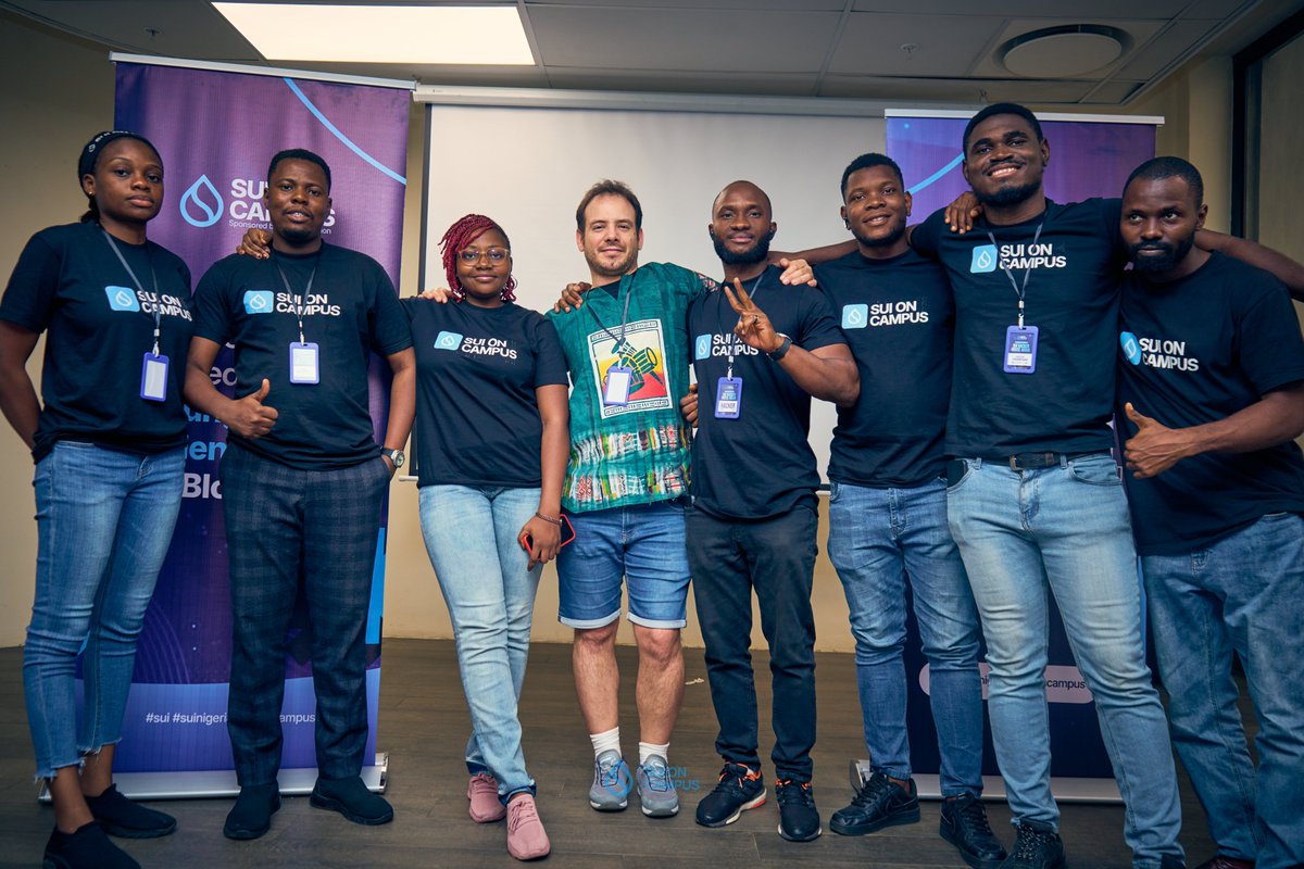 Sui Community Official 🦭/acc (@suifamofficial) on Twitter photo Hey Sui fam, you have probably heard of <a href="/suioncampus/">Sui On Campus</a>
Incase you haven't, here you go 😌
Sui on Campus is an initiative to onboard young web3 talents to build vibrant solutions on @suinetwork. The first physical meetup was held on April 18th, 2024. This meetup was the first Hey Sui fam, you have probably heard of <a href="/suioncampus/">Sui On Campus</a>
Incase you haven't, here you go 😌
Sui on Campus is an initiative to onboard young web3 talents to build vibrant solutions on @suinetwork. The first physical meetup was held on April 18th, 2024. This meetup was the first