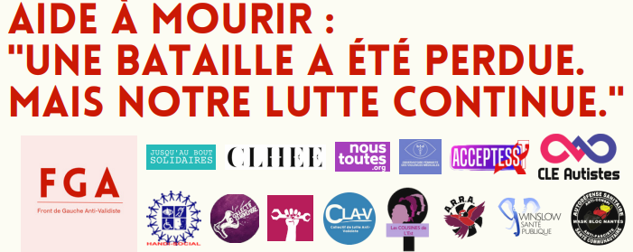 Odile MAURIN (@odile31) on Twitter photo Naissance du Front de Gauche Antivalidiste contre la loi sur un droit à l'euthanasie et au suicide assisté handi-social.fr/articles/actua… via <a href="/HANDI_SOCIAL/">HANDI-SOCIAL</a>
#stoploieuthanasie ♿⤵ Naissance du Front de Gauche Antivalidiste contre la loi sur un droit à l'euthanasie et au suicide assisté handi-social.fr/articles/actua… via <a href="/HANDI_SOCIAL/">HANDI-SOCIAL</a>
#stoploieuthanasie ♿⤵
