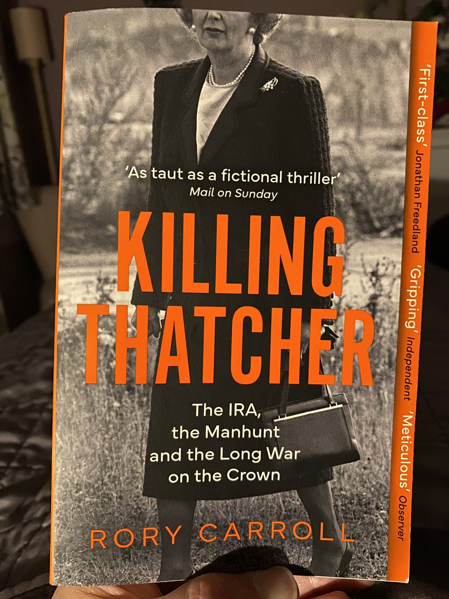 RustySheriff147's tweet photo. @bertsbooks Outstanding. I remember lots of the events from this, particularly the Brighton bomb, so it really resonated with me. An absorbing account of parts of the troubles, with tons of background and context I never understood at the time. Highly recommended https://t.co/cydRzE5ZTf