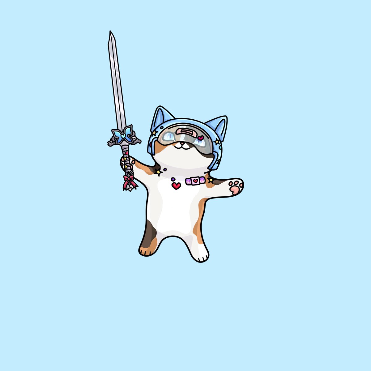 meowwnads's tweet image. Guess how many traits the Lil Cats will have👀