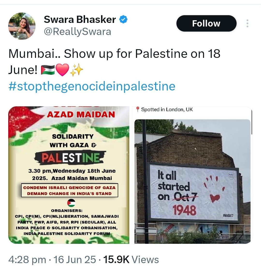 HJS Mumbai tweet media