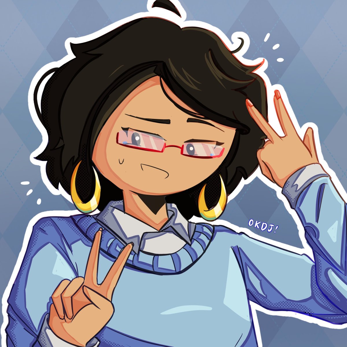 KDJayJay's tweet photo. Art dumpp 🖤🩵 https://t.co/ZFfKgIYg88