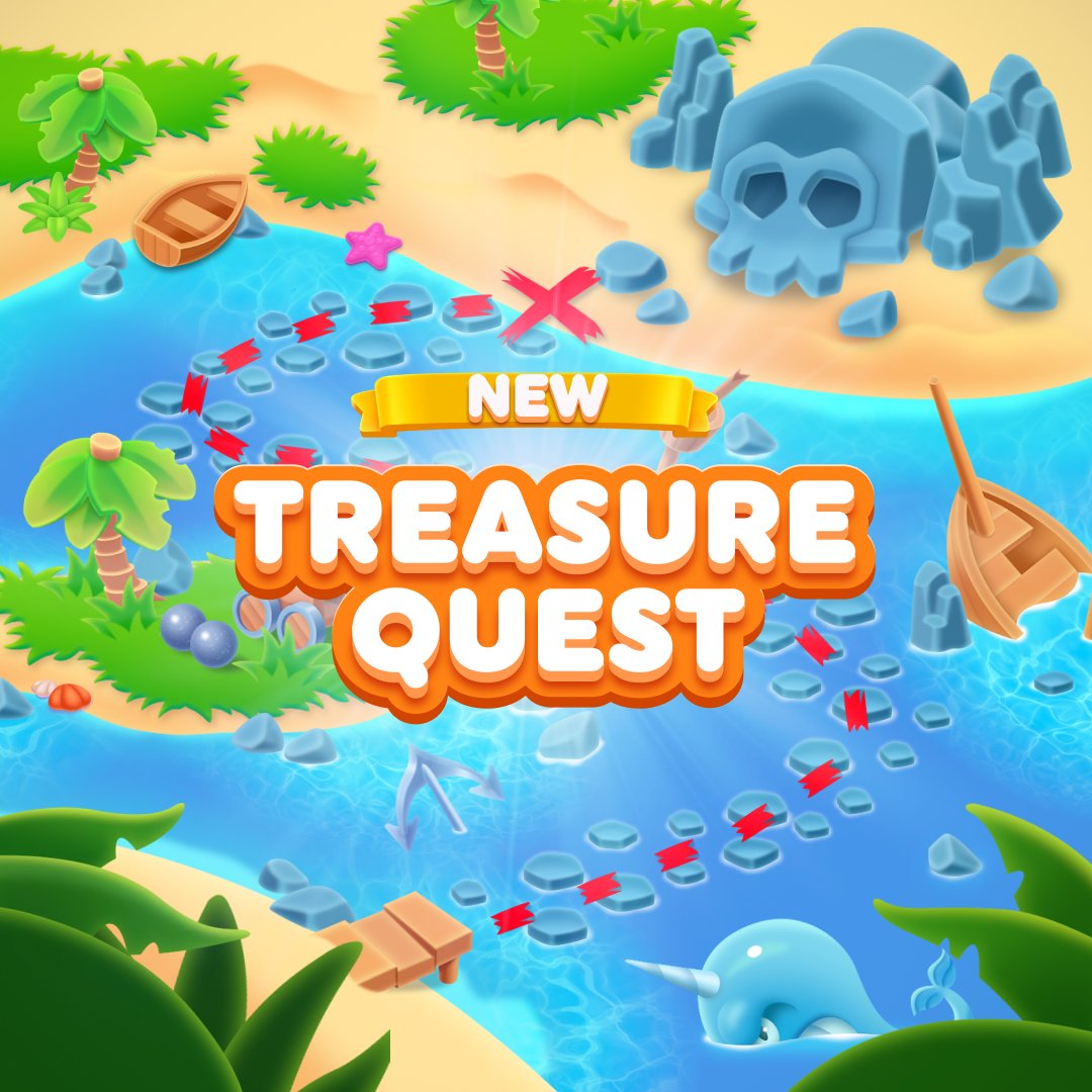 WordzeeGame's tweet photo. 🏴‍☠️ Ahoy, Wordzee pirates! The Treasure Quest is in full swing!

Keep playing Wordzee to collect shovels and uncover hidden rewards across the map. 🪙
There’s a shiny exclusive tile buried out there — have you found it yet? ⏳ https://t.co/UT3t25kGxp