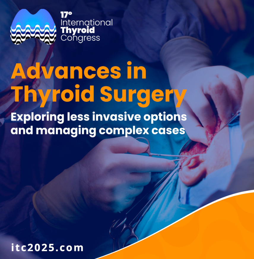 AmThyroidAssn's tweet image. The #ITC2025, co-sponsored by the American Thyroid Association®, is about to start! It’s in Rio de Janeiro, June 18 – June 22.
Don’t forget to stop by the ATA® at Lounge 01.
View Program: ow.ly/77KY50W6kay
#ThyroidResearch #ThyroidEducation @ETA_Thyroid @LATS_Society
