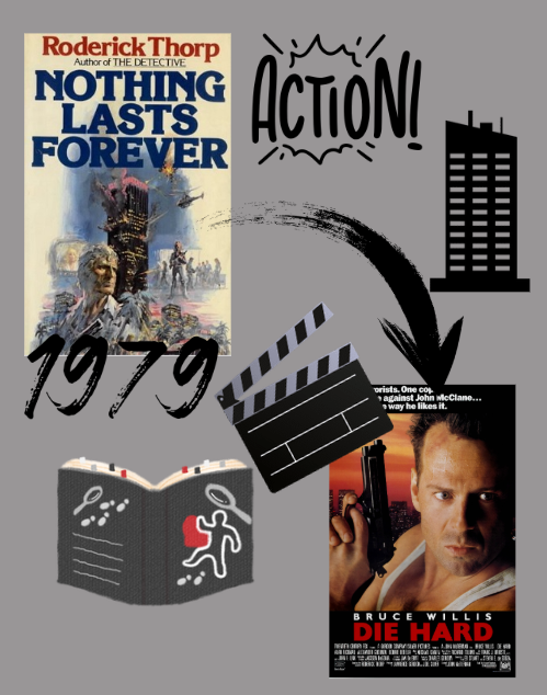 Did you know the action packed movie Die Hard is actually based on a book? This thriller novel is the second book in a series and influenced the Christams movie debate for all eternity.