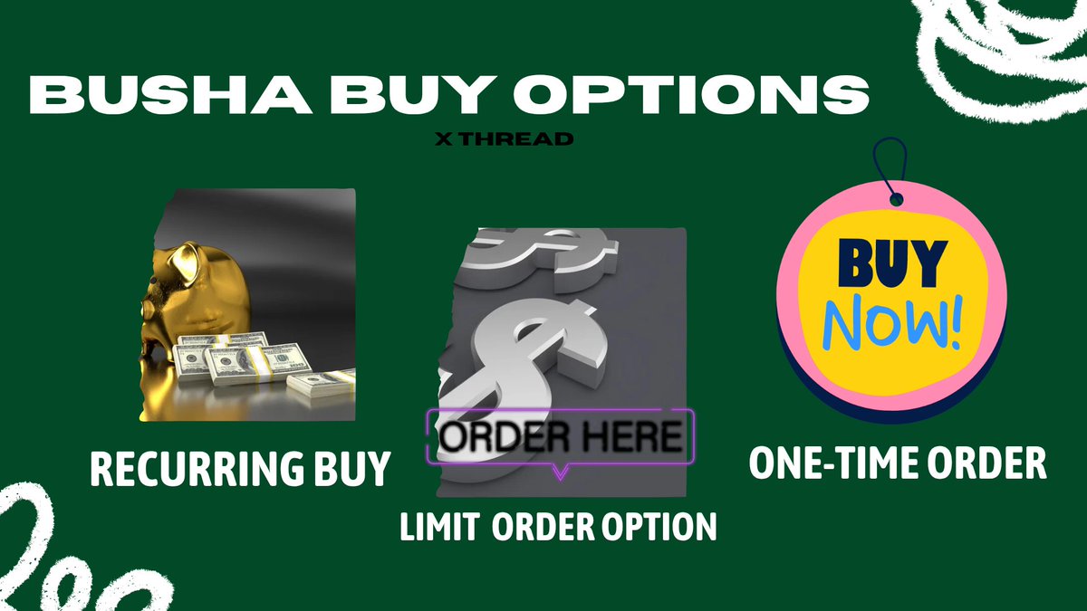 Today we will have a look at the buy options in the <a href="/getBusha/">Busha</a> App.

Don't get confused when you click on buy and see three options staring back at you 

Here’s a breakdown of the buy options on the Busha app