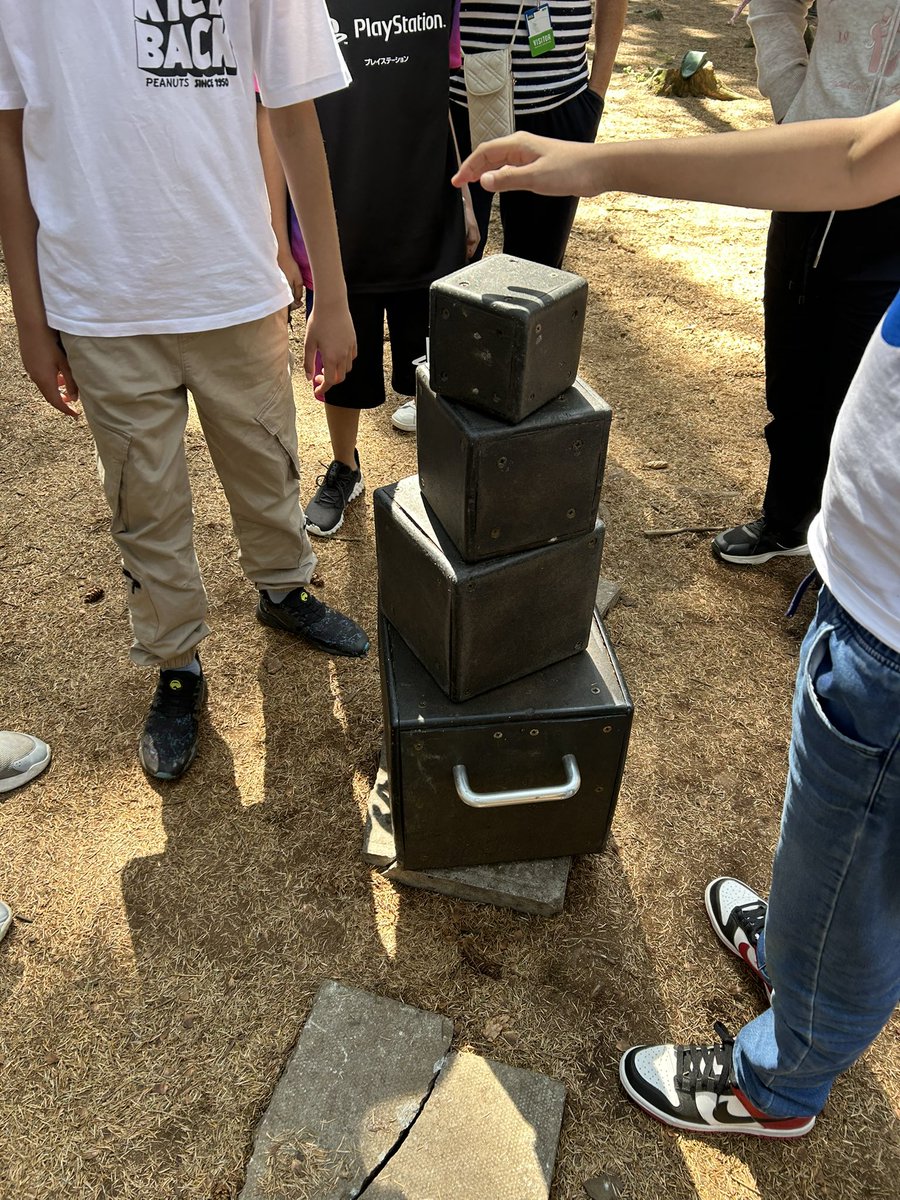 StSavioursBham's tweet image. 🧠🔔 Tower of Hanoi with blocks: DONE!
Stacked and moved those blocks like champs — patience and strategy unlocked! 🏆
Ready for the next brain teaser! 🧩💪
#TowerOfHanoi #PuzzleMasters