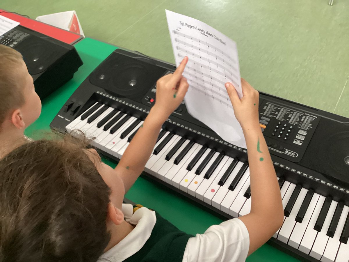SMA_Year2's tweet photo. Our final workshop today has been an incredible music lesson with @Resonatemusic15 where we learned to play Sergeant Pepper Lonely Hearts Club Band 🎹🎼@StMargarets_ https://t.co/mMdJ7mwCp0