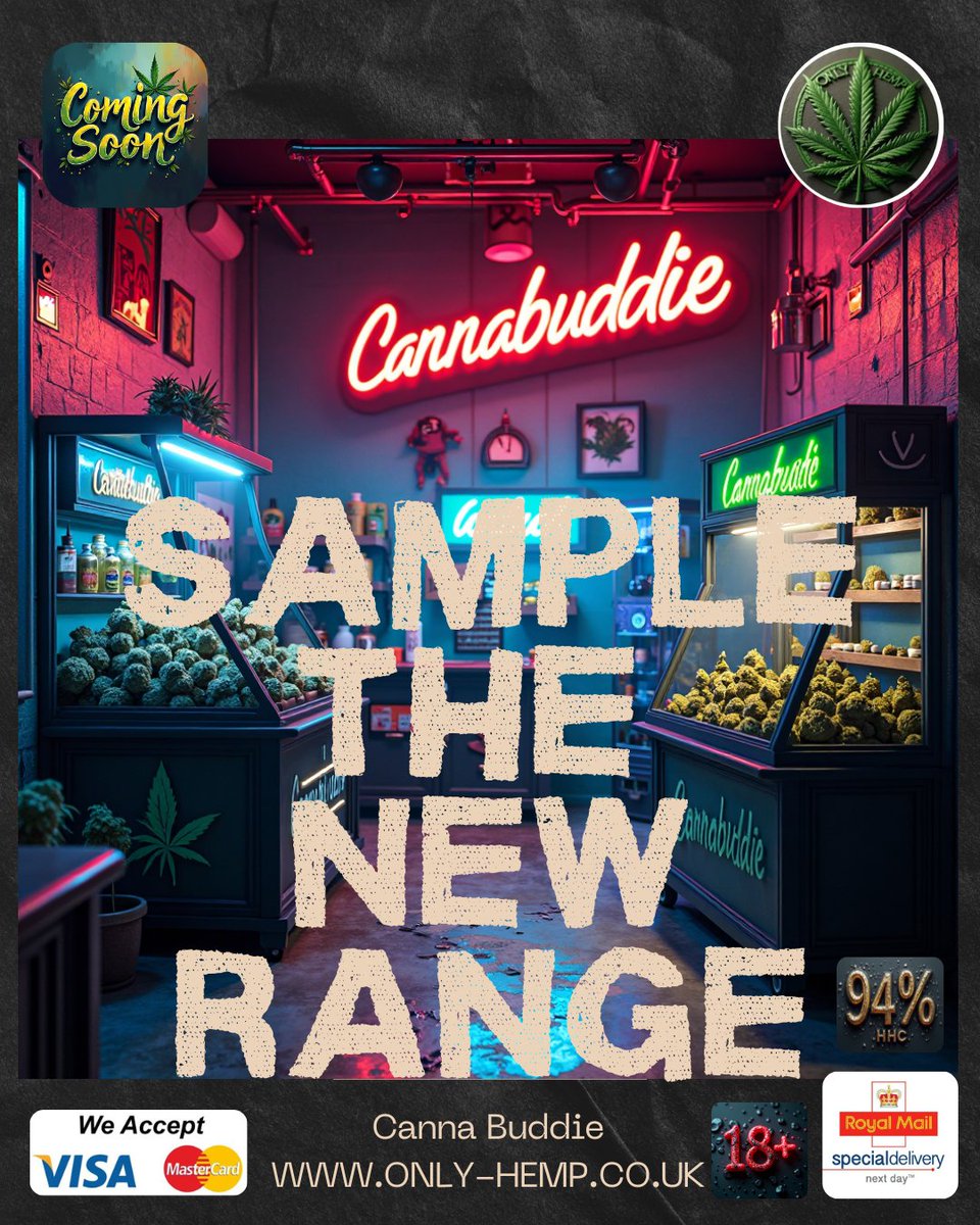 onlyhempltd's tweet photo. https://t.co/vAi67cnN5v
๐ Next Day Delivery Available | Orders before 4PM dispatched same day Mon-Fri
๐ UK Legal HHC Products | Visa/Mastercard Secure Payments
#HHC #THC #CBD #OnlyHemp #UKLegal
STORE OPEN โ
๐ Mon-Fri: 9AM-5PM |
Weekend orders processed Monday ๐ 95% Next Day Delivery Rate
Good Day HHC Fans & Fam! ๐
Hope everyone's having a brilliant Tuesday afternoon!
โ๏ธ The sun's shining here in the UK and it's the perfect time to check out our premium HHC range.
Just processed another batch of orders - love seeing our community grow stronger every day! ๐ช Your support means everything to us.
Don't forget - orders placed before 4PM today will be with you tomorrow! ๐ฆโก
Tagging some legends: @elonmusk @JeffBezos @danawhite @joerogan @TheRock @RealHughJackman @vancityreynolds
Stay lifted, stay motivated! ๐
#STONERFAM #CannabisCommunity #HHC #THC #CBD #UKHemp #PremiumQuality #NextDayDelivery #TuesdayVibes
shout-out : @SwissPeakCBD @Dop3KinG @sparksticky