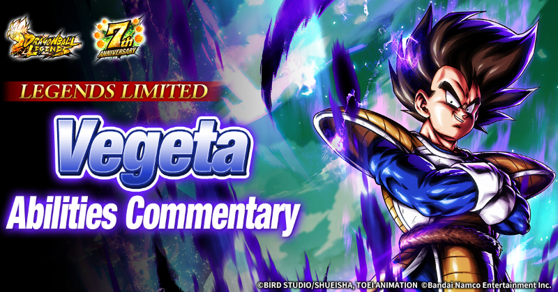DB_Legends's tweet photo. The abilities of the new LEGENDS LIMITED "Vegeta" have been released on our official site!

Check them out here:
https://t.co/pq0Aq3C1nD

#Legends7thAnniversary
#DBLegends
#DragonBall