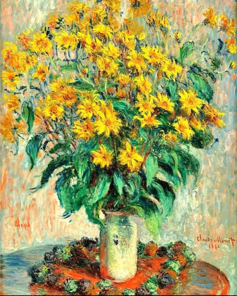 Flowers by Claude Monet