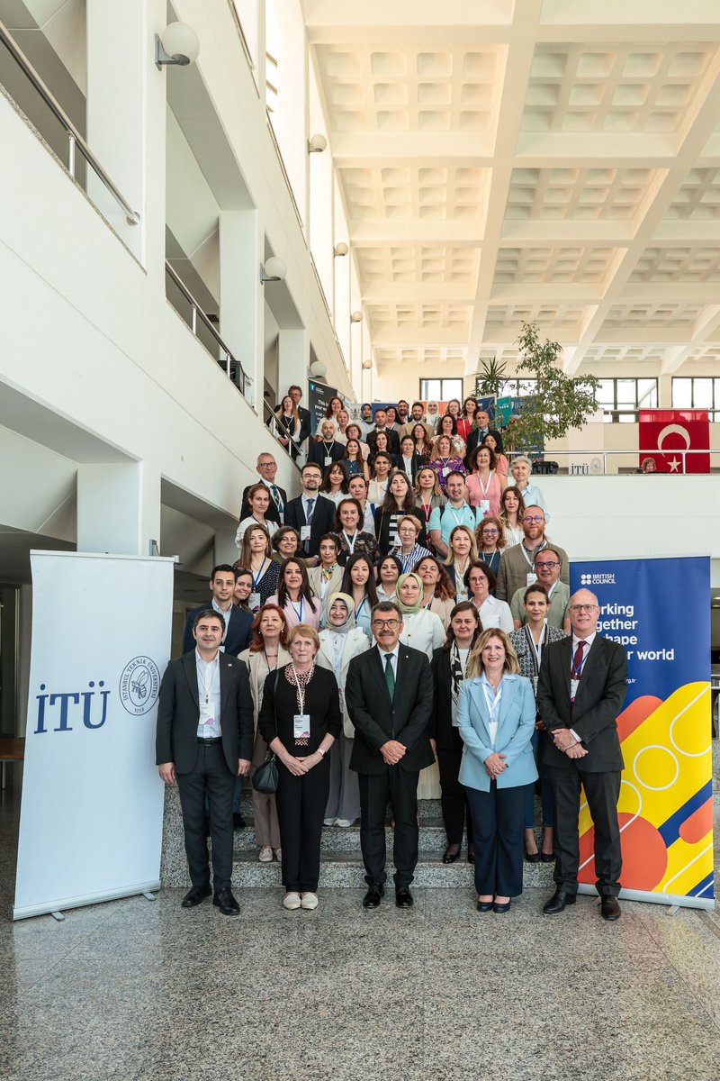 trBritish's tweet photo. The UK &amp; Türkiye came together to strengthen higher education ties!
Organised with İstanbul Technical University @itu1773, the ‘Higher Education Internationalisation Dialogue’ focused on leadership, AI in learning &amp; SDG-aligned research. https://t.co/dHCK3n90RT https://t.co/jxt2xlO0Rk