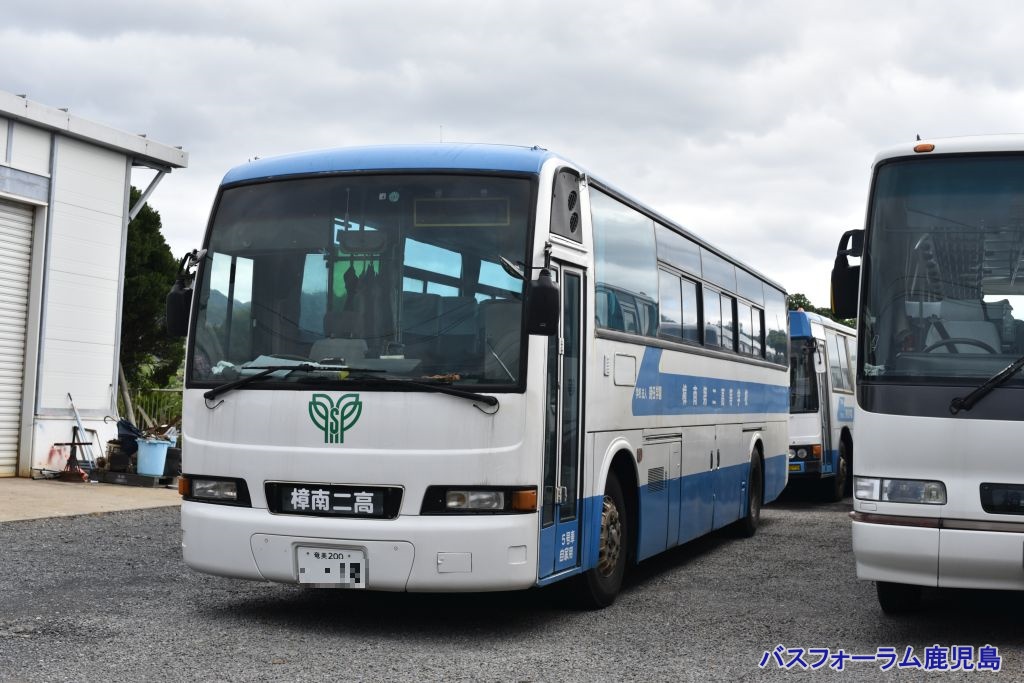 大型スクールバスが島中を駆け巡っていると思うと、徳之島はそれだけで