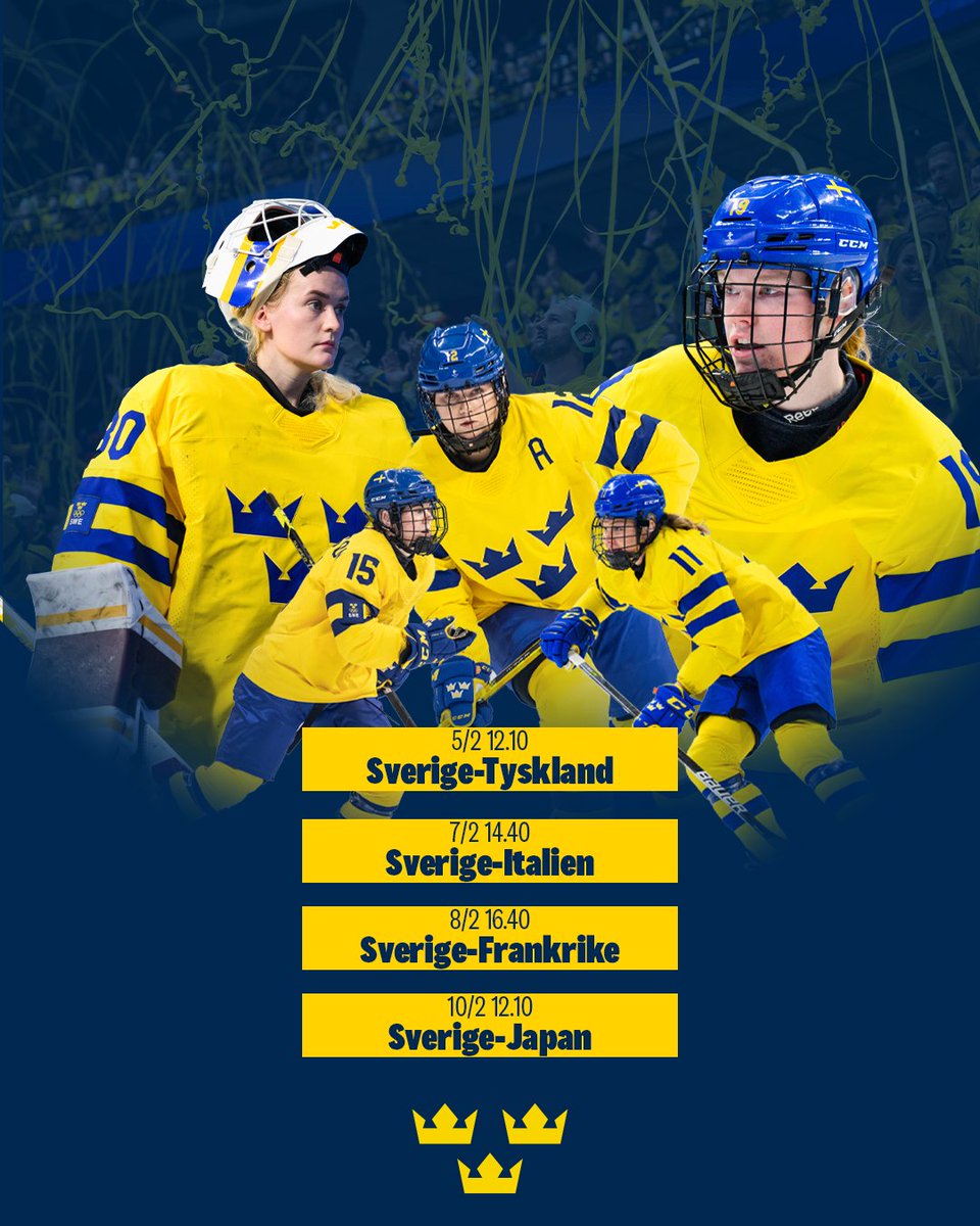 💥 Nu är det klart hur våra OS-lag spelar i Milano, februari 2026 👏

🗞️ Läs mer på 👉 brnw.ch/21wTsYK