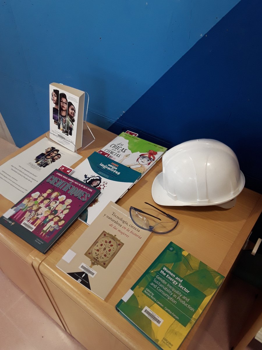 En el marc del Dia Internacional de la Dona en la Enginyeria la Biblioteca Pla de la Massa ha preparat una exposició bibliogràfica 📚

📷Mira les fotos i diga'ns amb qui t'identifiques més?

#diainternacionaldeladonaenlaenginyeria