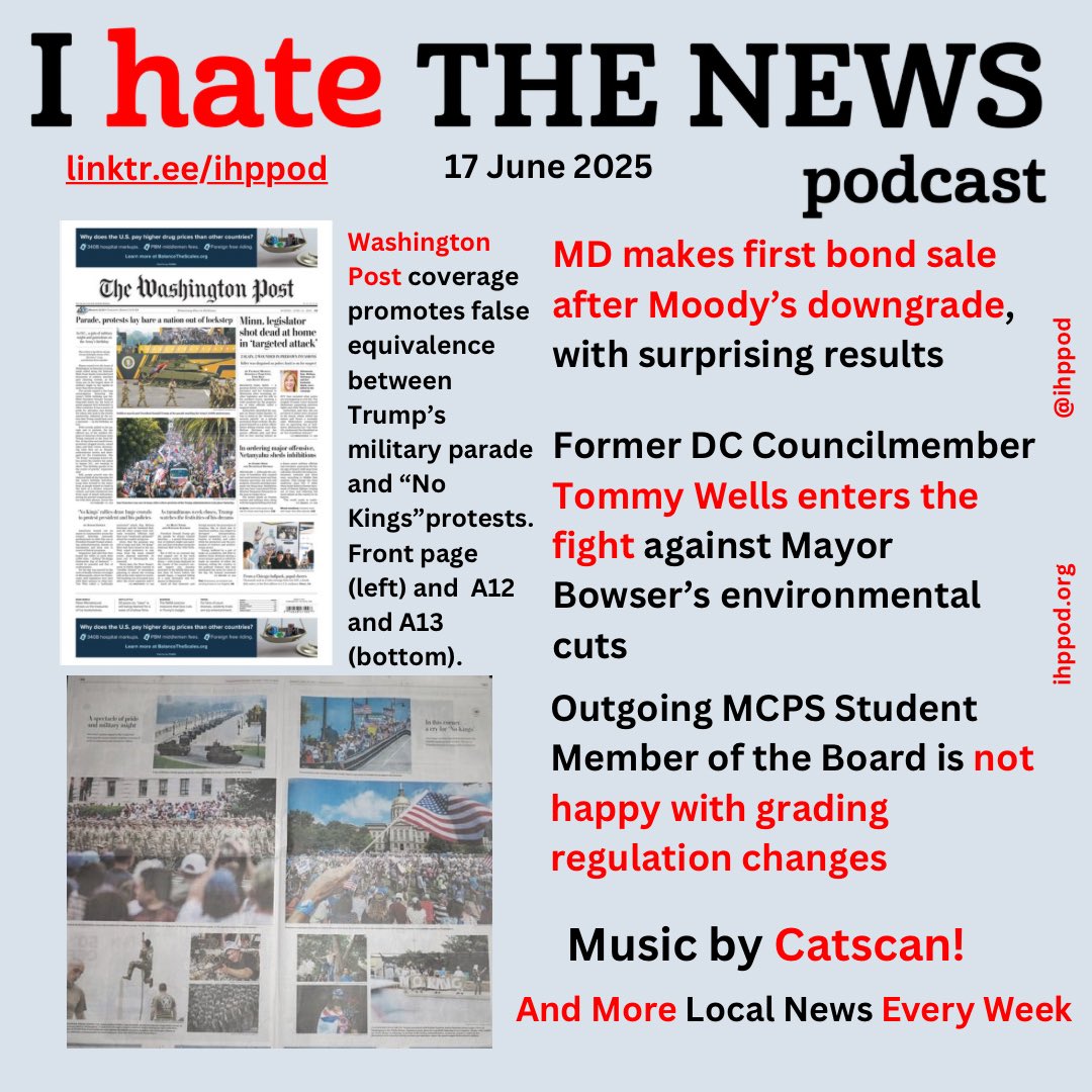 New episode. 
<a href="/MCPS/">MCPS</a> <a href="/washingtonpost/">The Washington Post</a> <a href="/iamwesmoore/">Wes Moore</a> Music by Catscan!
linktr.ee/ihppod <a href="/sunildasgupta4/">Sunil Dasgupta (he/him)</a>