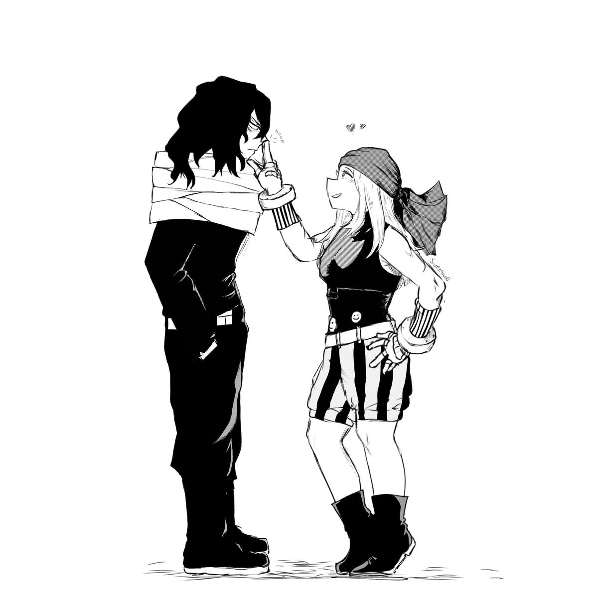 ErFake789's tweet photo. Boop! Another quick drawing 
#eraserjoke #mha #MsJoke #Eraserhead https://t.co/bd2JNTvemZ