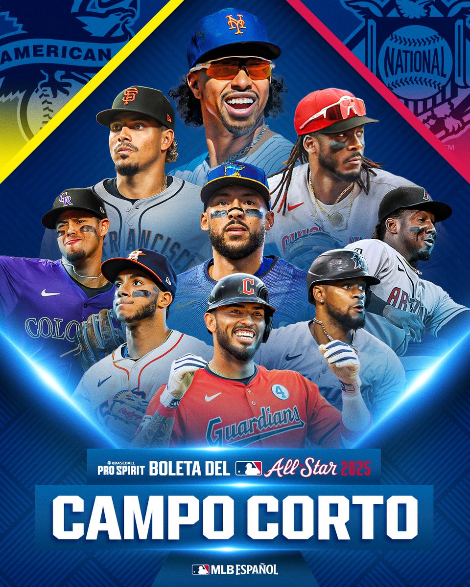 ¡Elige a tu campocorto titular para el All-Star Game! ⏳
 
Cada voto cuenta para que tu jugador favorito llegue al Clásico de Verano.
🗳️ mlb.com/es/all-star/ba…