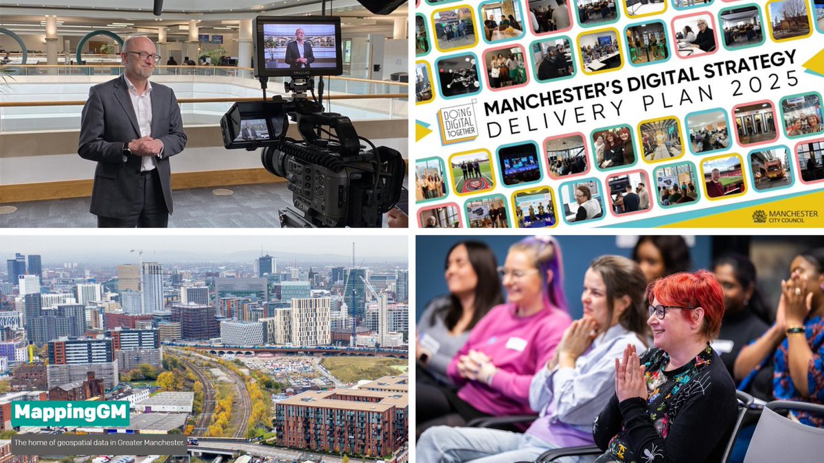 Greater Manchester Combined Authority (@greatermcr) on Twitter photo 📣 Read this month's #GMDigital bulletin!
🧠 Innovation in Action with #GMLINK
☎️ <a href="/LGAcomms/">Local Government Association (LGA)</a> launch new #DigitalSwitchover campaign
📑 <a href="/ManCityCouncil/">Manchester City Council</a> launch Digital Strategy Delivery Plan 2025
👩💻 <a href="/FreelanceHer100/">FreelanceHER 100</a> empowers women entrepreneurs in Oldham
➡️ orlo.uk/YmO5J 📣 Read this month's #GMDigital bulletin!
🧠 Innovation in Action with #GMLINK
☎️ <a href="/LGAcomms/">Local Government Association (LGA)</a> launch new #DigitalSwitchover campaign
📑 <a href="/ManCityCouncil/">Manchester City Council</a> launch Digital Strategy Delivery Plan 2025
👩💻 <a href="/FreelanceHer100/">FreelanceHER 100</a> empowers women entrepreneurs in Oldham
➡️ orlo.uk/YmO5J
