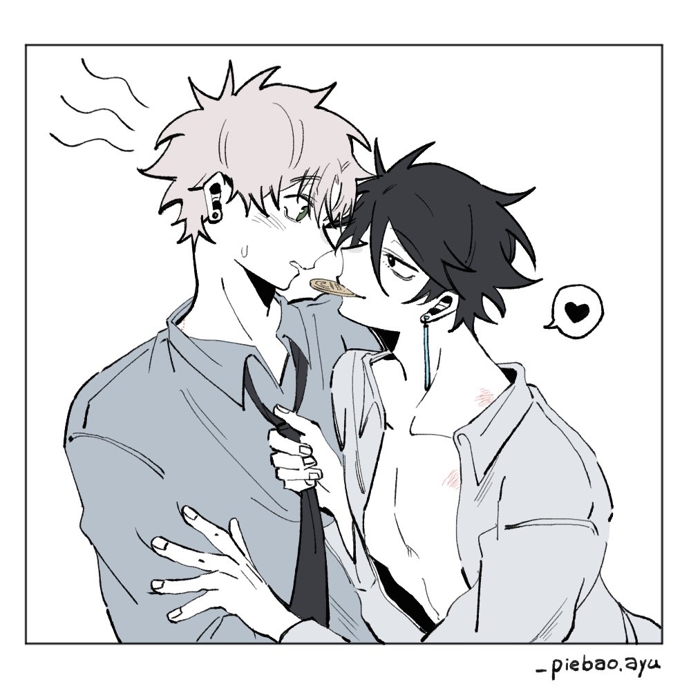 piebao's tweet photo. 0617/一些鴒久塗鴉
#創作BL #落書き https://t.co/Q1GyBG1mQs
