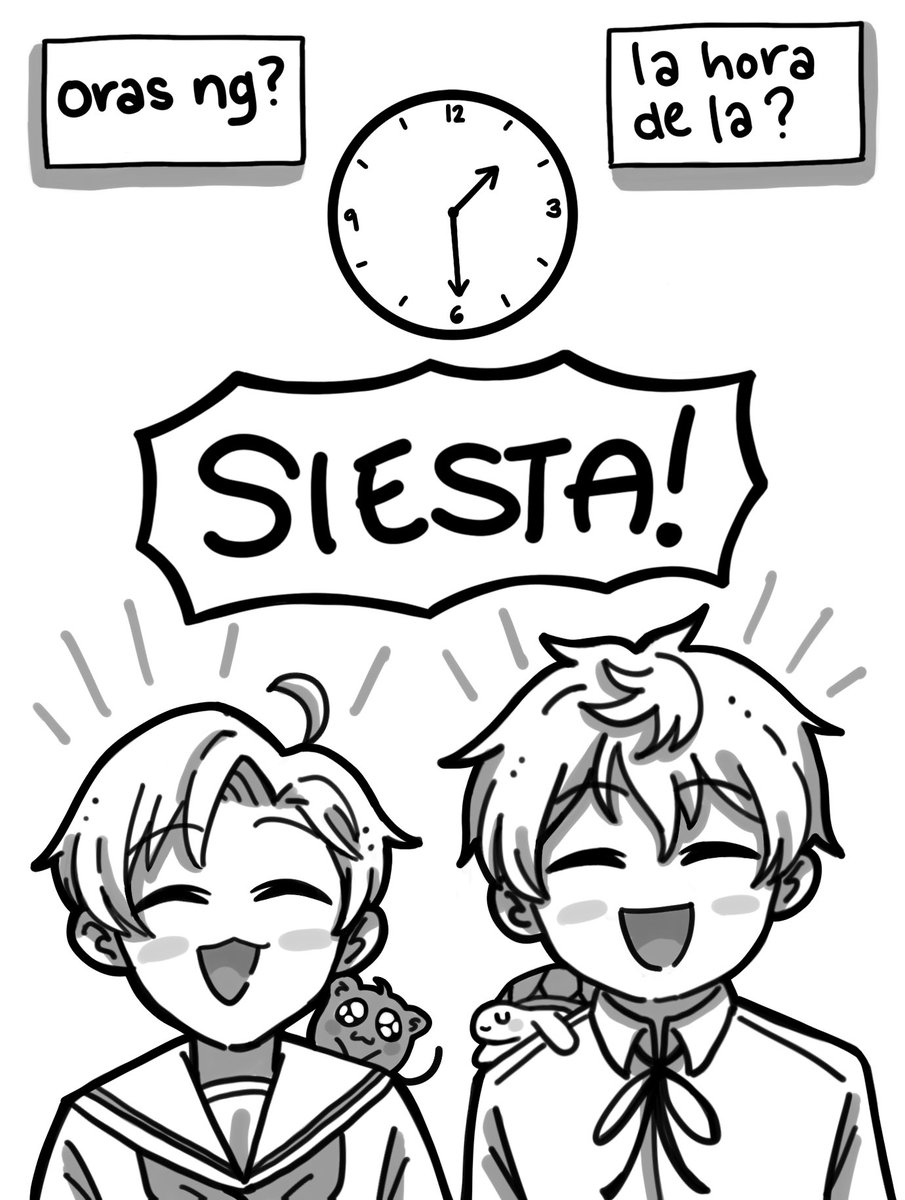 hetamayuu's tweet photo. What time is it? 🕜

メリエンダコンビ🇵🇭🇪🇸
#spaphil #hwsphilippines https://t.co/59ci1ESFvr