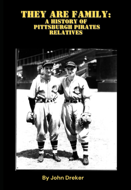 JohnDreker's tweet image. I'm pleased to announce that my fifth solo book has been published. From the team that won their last championship while singing We Are Family, the book They Are Family covers 27 families that have played for the Pittsburgh Pirates from 1890 until today amazon.com/dp/B0FDG8NPDK