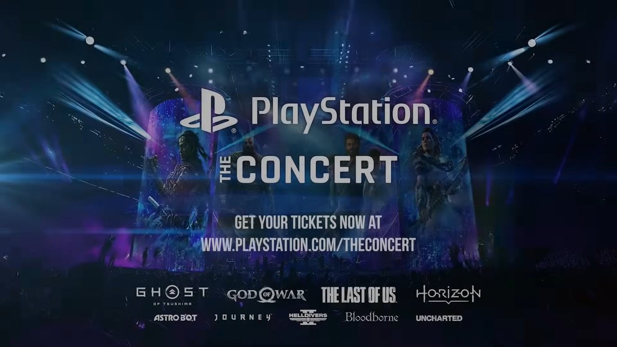 Wario64's tweet photo. PlayStation: The Concert - Coming to the US https://t.co/OPqyAY4hep

Ticket sales begin June 20, with US pre-sale starting tomorrow at 7:00am PT with code PSTC25: https://t.co/J8fnhYgoDY https://t.co/of615hfT4m