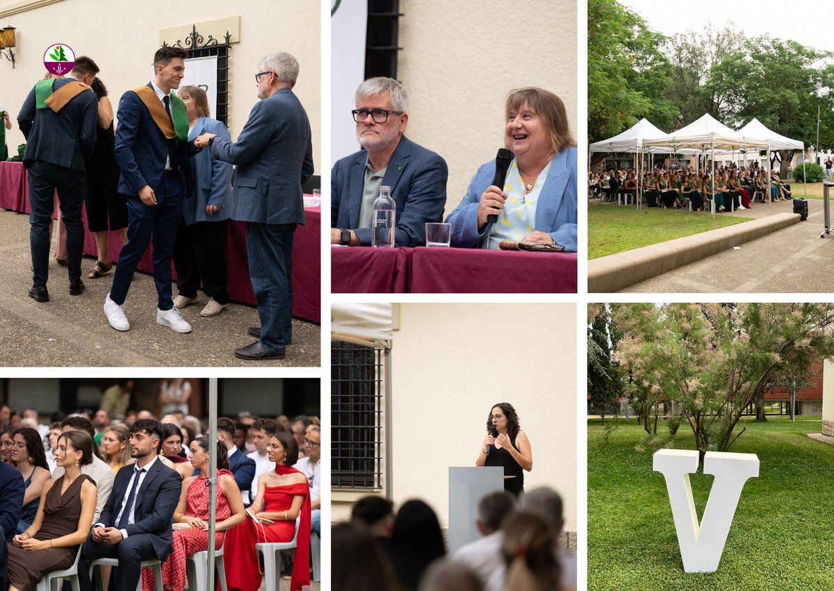 Divendres passat vam celebrar les orles del Doble Grau en Veterinària i Ciència i Producció Animal a #ETSEAFiV, als Jardins del Palauet! 🎓

Enhorabona, graduats/des!💚🐾

#graduacio #orles #etseafiv #udl
<a href="/udlsiau/">SIAU UdL</a> @alumniudl <a href="/UdL_info/">Universitat de Lleida (UdL)</a>
