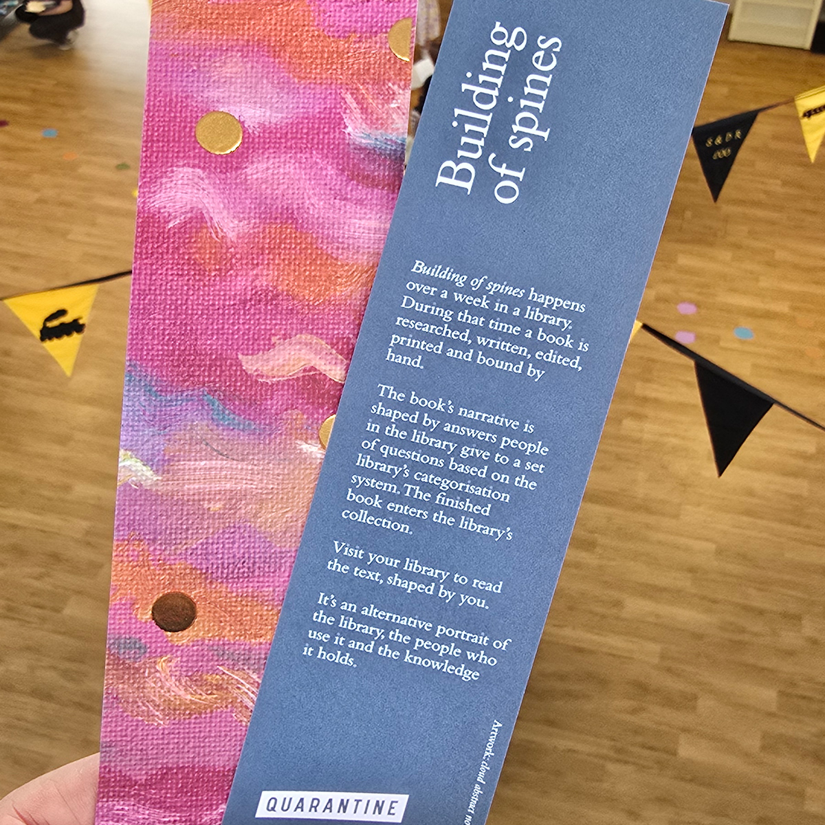 Help write a new book at #StocktonCentralLibrary!
Drop in before Saturday 21 June to share your story and shape a hand-crafted, collaborative fiction - built from real conversations. In partnership with @ARCStockton. For more details visit
qtine.com/work/building-…