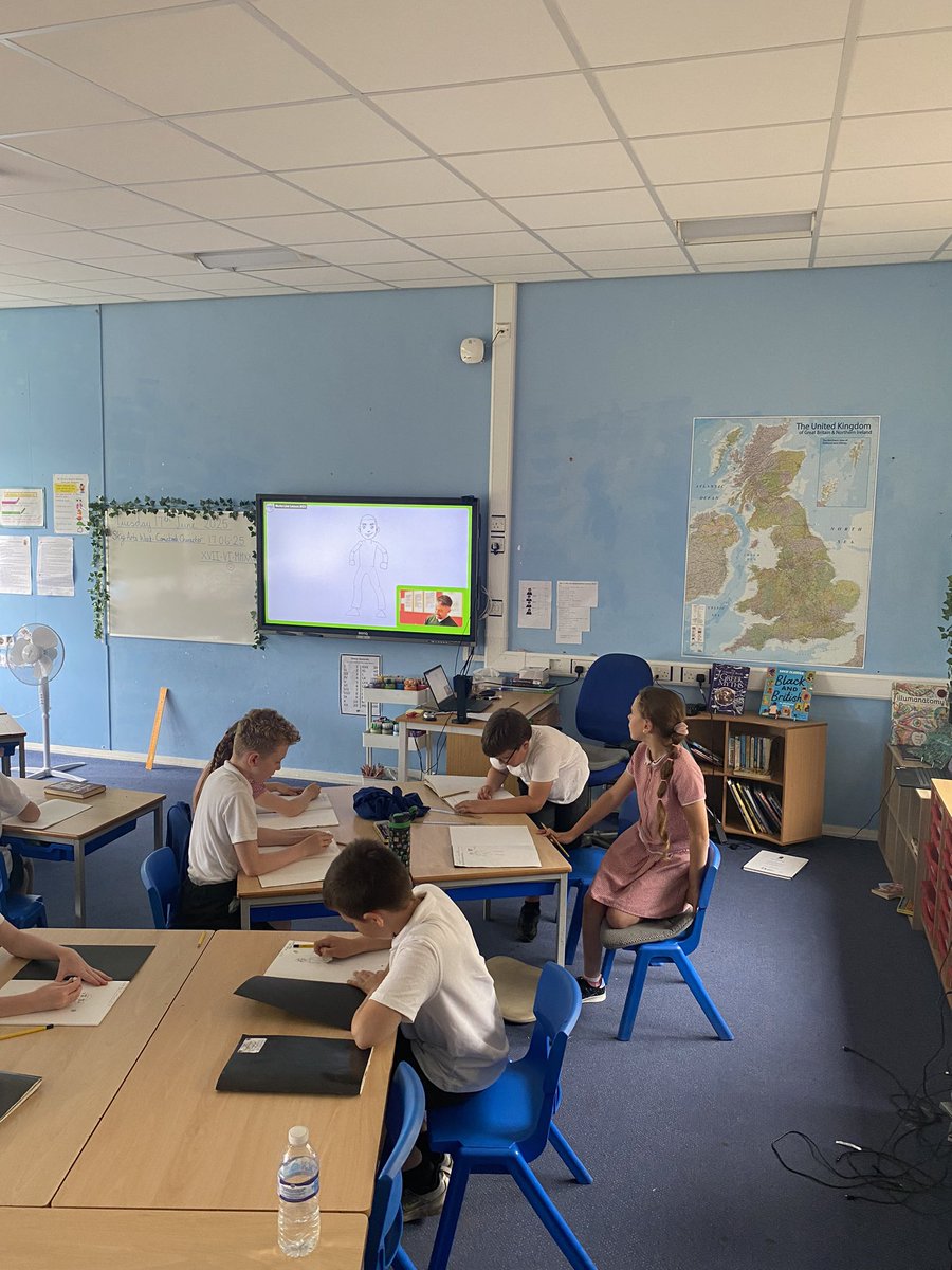 RedgateYr6's tweet image. This afternoon I’ve had a real treat teaching year 4 @Y4RedgateCP 
We have been creating our own comic book characters for Sky Arts Access All Arts Week. #accessallarts #rcpart