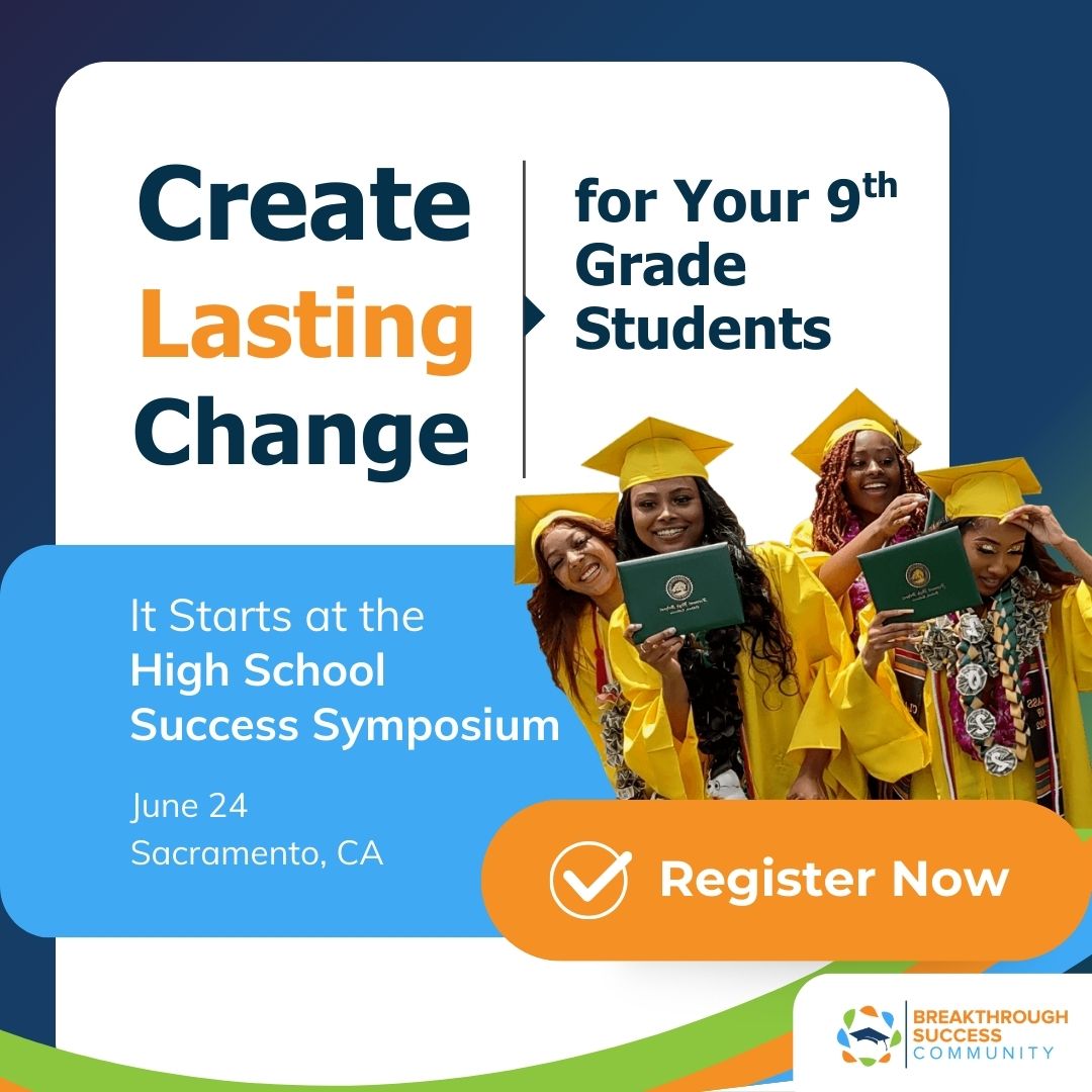 🔥One week. That’s it. Just 7 days until the event California educators will be talking about this summer—the 2025 High School Success Symposium!
This event will make a difference for you and your students and we don’t want you (or them) to miss out! 
btsc.coredistricts.org/25symposium/