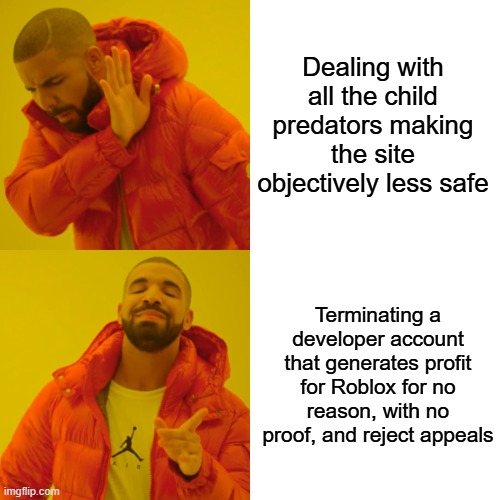 varnat22's tweet photo. Roblox Support be like: https://t.co/Y4XRh06gK9