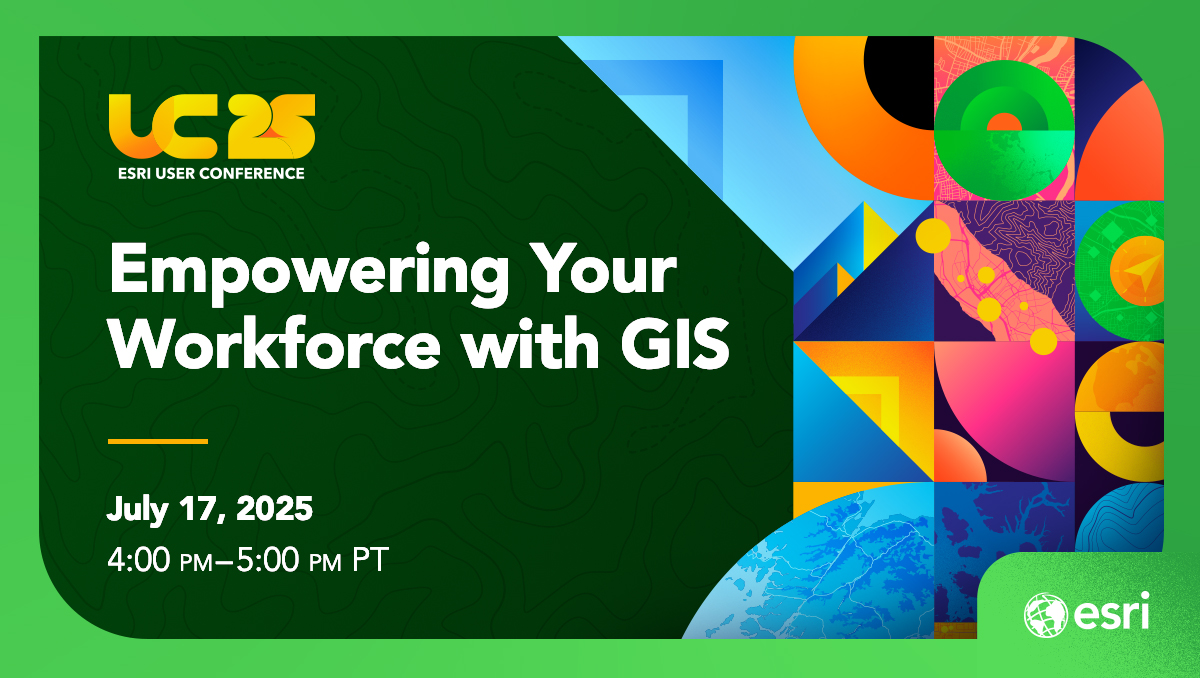 Esri Training (@esritraining) on Twitter photo 🌎Attending #EsriUC2025 in 1️⃣ month?
🌎Looking to grow GIS skills with your workforce?
Check out this tech session: ow.ly/inI150W9hCZ
🌟You will explore simple and effective techniques for aligning Esri learning resources with your technology goals.
<a href="/EsriUC/">Esri User Conference</a> 🌎Attending #EsriUC2025 in 1️⃣ month?
🌎Looking to grow GIS skills with your workforce?
Check out this tech session: ow.ly/inI150W9hCZ
🌟You will explore simple and effective techniques for aligning Esri learning resources with your technology goals.
<a href="/EsriUC/">Esri User Conference</a>