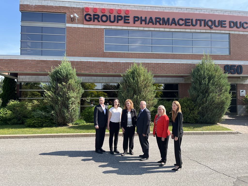 [ COMMUNIQUÉ ]
1,4 M$ au Groupe pharmaceutique Duchesnay (GPD), afin d’augmenter la capacité de production de l’entreprise et soutenir sa #croissance à l’international.
👉bit.ly/45YejO4

#compétitivité #sciencesdelavie | <a href="/InvestQuebec/">InvestissementQuébec</a>