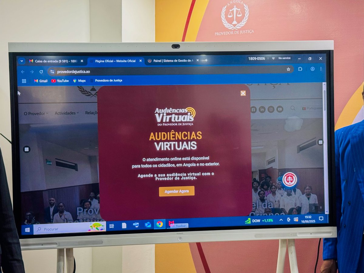 UNDP Angola (@undpangola) on Twitter photo Yesterday, Angola’s Ombudsman launched its first Virtual Hearing Room in Talatona.
With support from <a href="/UNDPAngola/">UNDP Angola</a> and @ENAPP_ao, the is part of a broader effort to digitize and expand access to justice in the country.
#AccessToJustice #DigitalGovernance #UNDPAngola Yesterday, Angola’s Ombudsman launched its first Virtual Hearing Room in Talatona.
With support from <a href="/UNDPAngola/">UNDP Angola</a> and @ENAPP_ao, the is part of a broader effort to digitize and expand access to justice in the country.
#AccessToJustice #DigitalGovernance #UNDPAngola