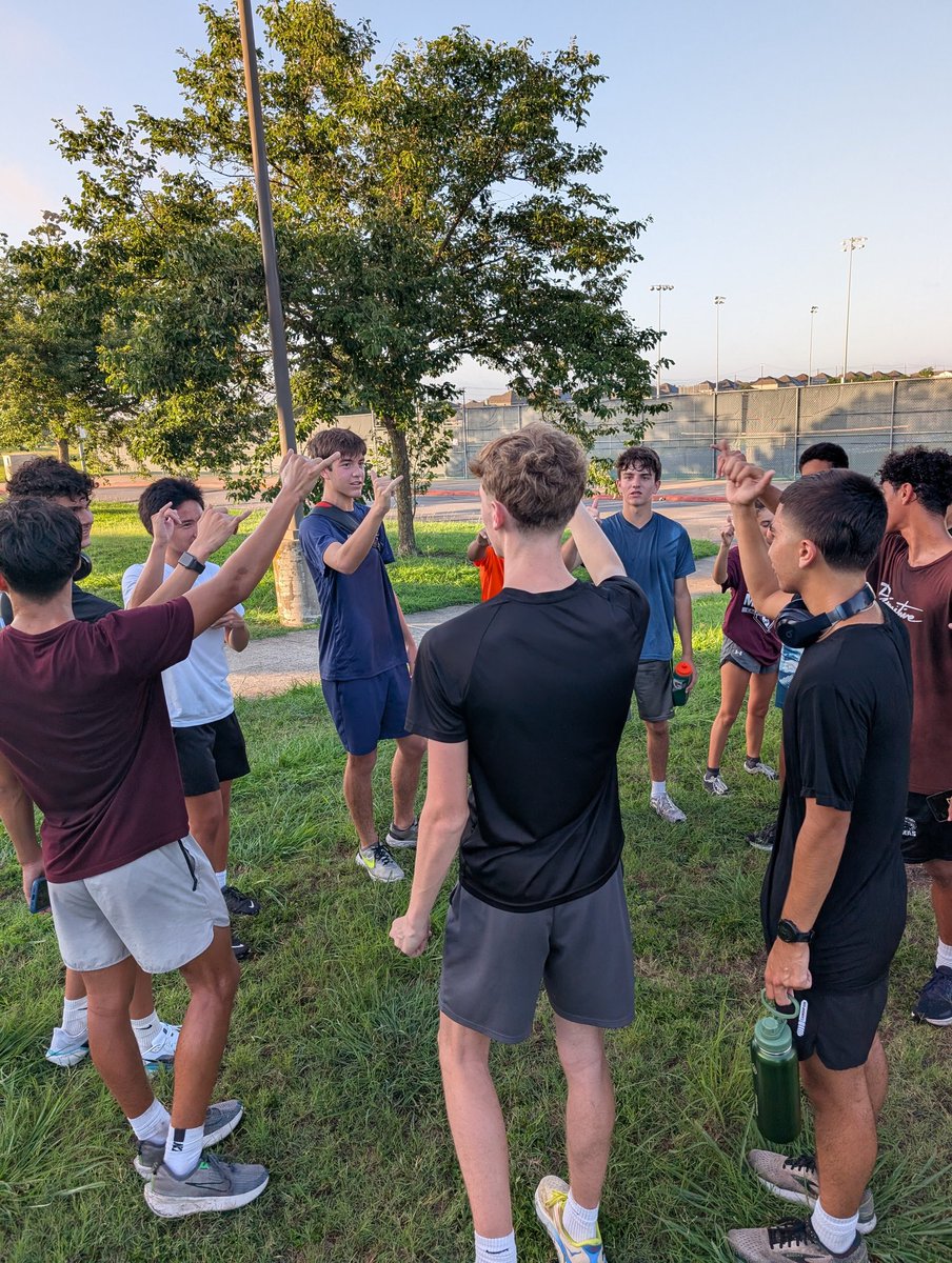 First XC meetup this summer! Great turnout and motivated kids! Great things being built day one