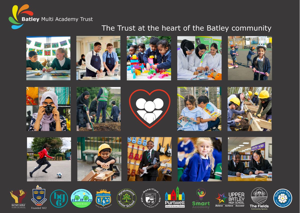 On National #ThankATeacherDay we thank all our colleagues who collectively support our Trust vision
to ensure every young person, regardless of their background or starting point, receives a first-class
education, coupled with high-quality care, guidance and support. #Teamwork