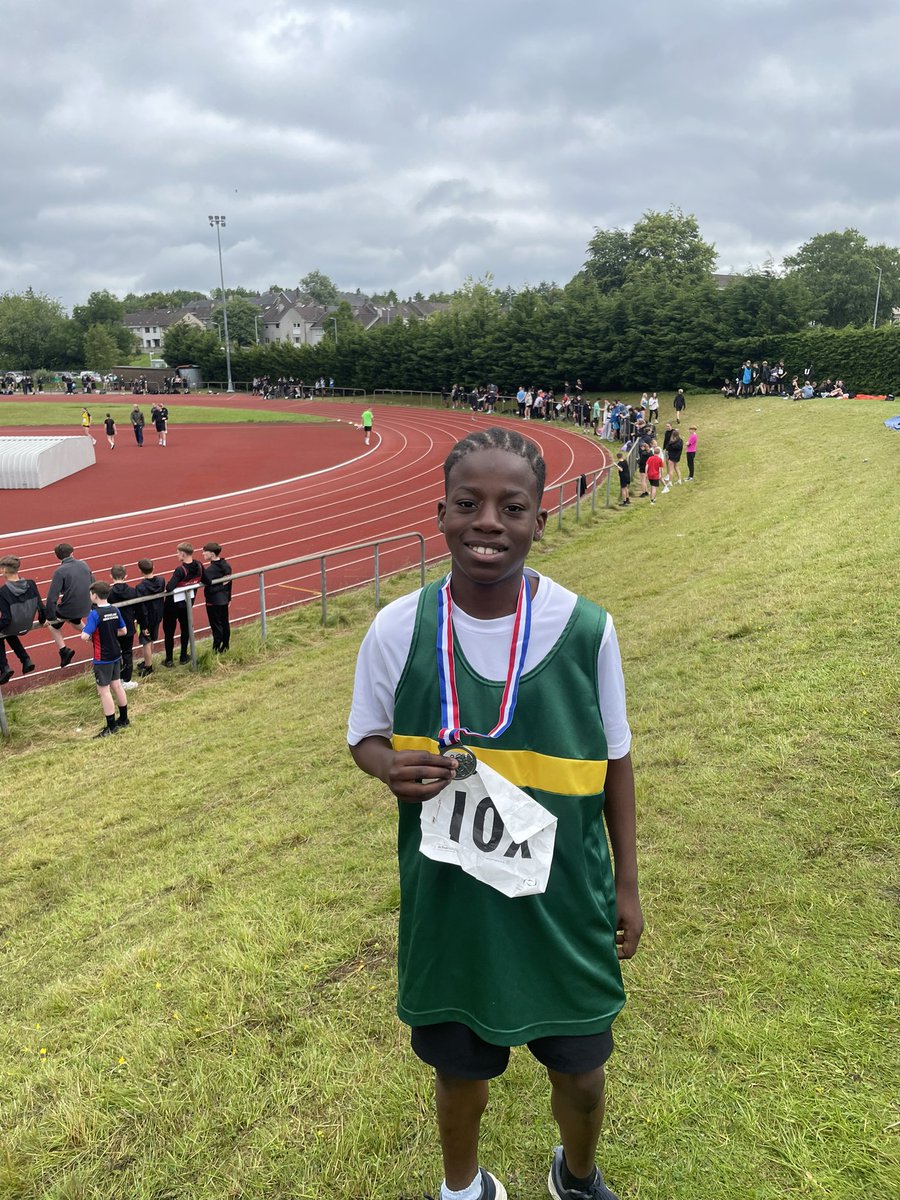 Well done to Quazeem in S1 who won silver in Javelin today 🥈

<a href="/StJOHS/">St John Ogilvie HS</a>