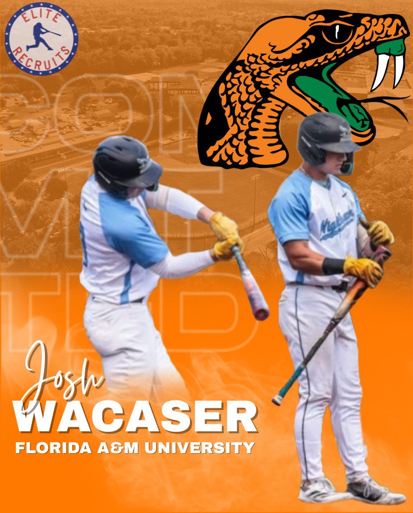 Elite Recruits (@eliterecruits_) on Twitter photo Big time congratulations goes out to our very own Josh Wacaser.
Josh is a versatile INF from National Park College who had an excellent season and will be headed to
Florida A&M University to continue his career at the D1 level.
Congratulations <a href="/JoshWacaser/">Josh Wacaser</a> we are proud of you. Big time congratulations goes out to our very own Josh Wacaser.
Josh is a versatile INF from National Park College who had an excellent season and will be headed to
Florida A&M University to continue his career at the D1 level.
Congratulations <a href="/JoshWacaser/">Josh Wacaser</a> we are proud of you.