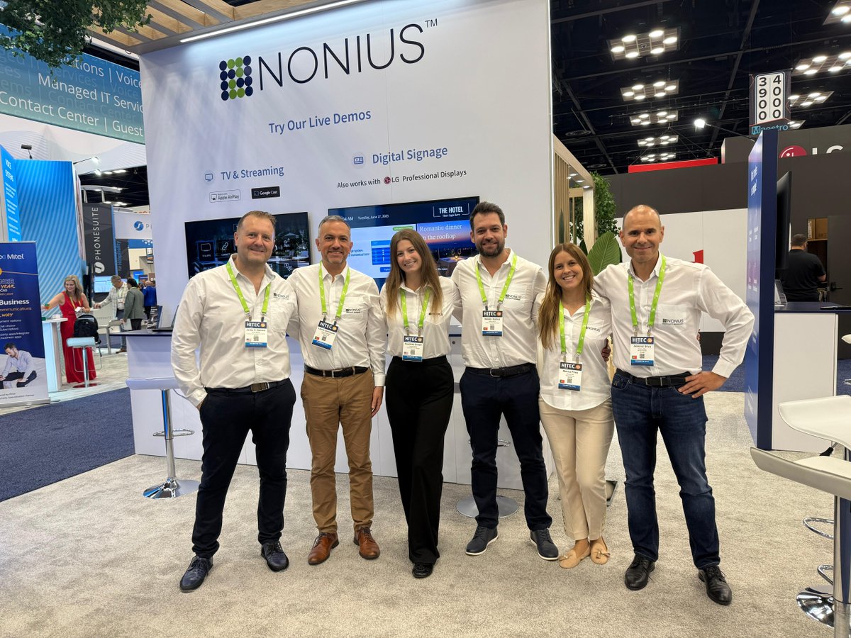 🎉 We’re live at HITEC Indianapolis!
Find us at Booth 3803 to explore how Nonius delivers fully integrated, end-to-end hospitality technology solutions that simplify hotel operations.

#HITEC2025 #Nonius #HospitalityTechnology