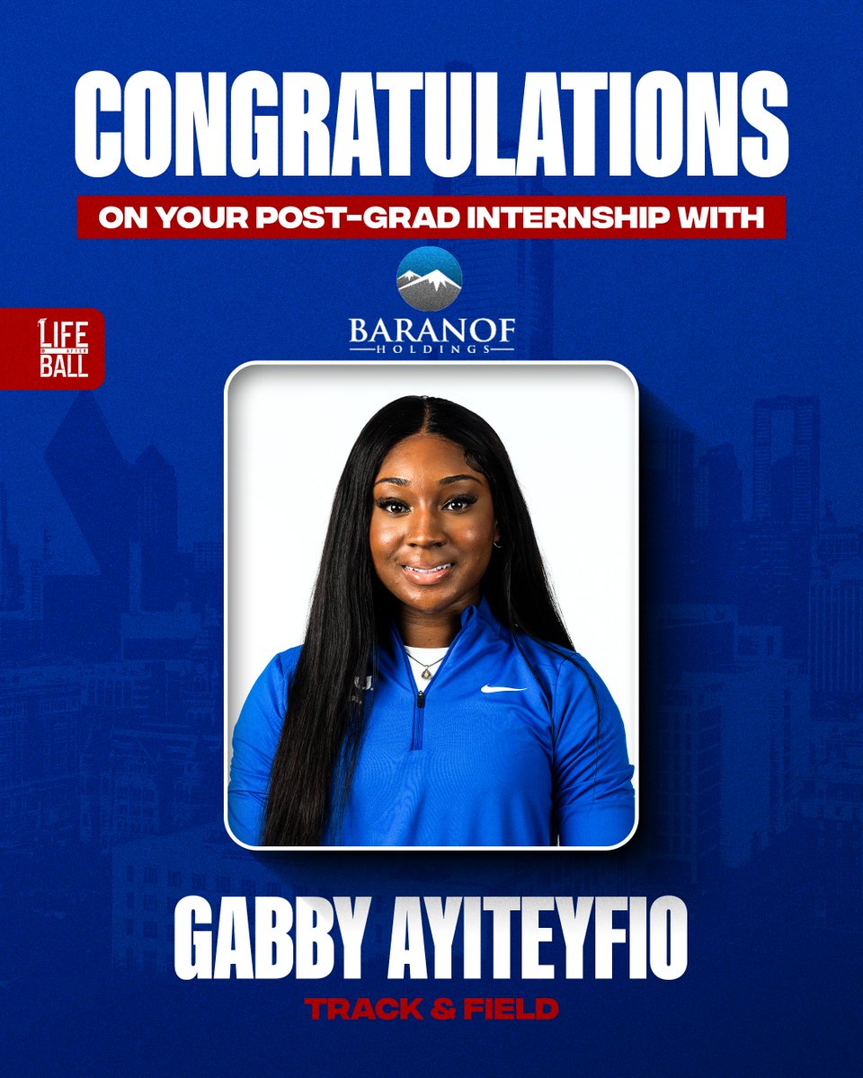 LifeAfterBall_'s tweet image. Congratulations Gabriella Ayiteyfio on your position with Baranof Holdings! #LifeAfterBall #Career @SMUTrackAndXC