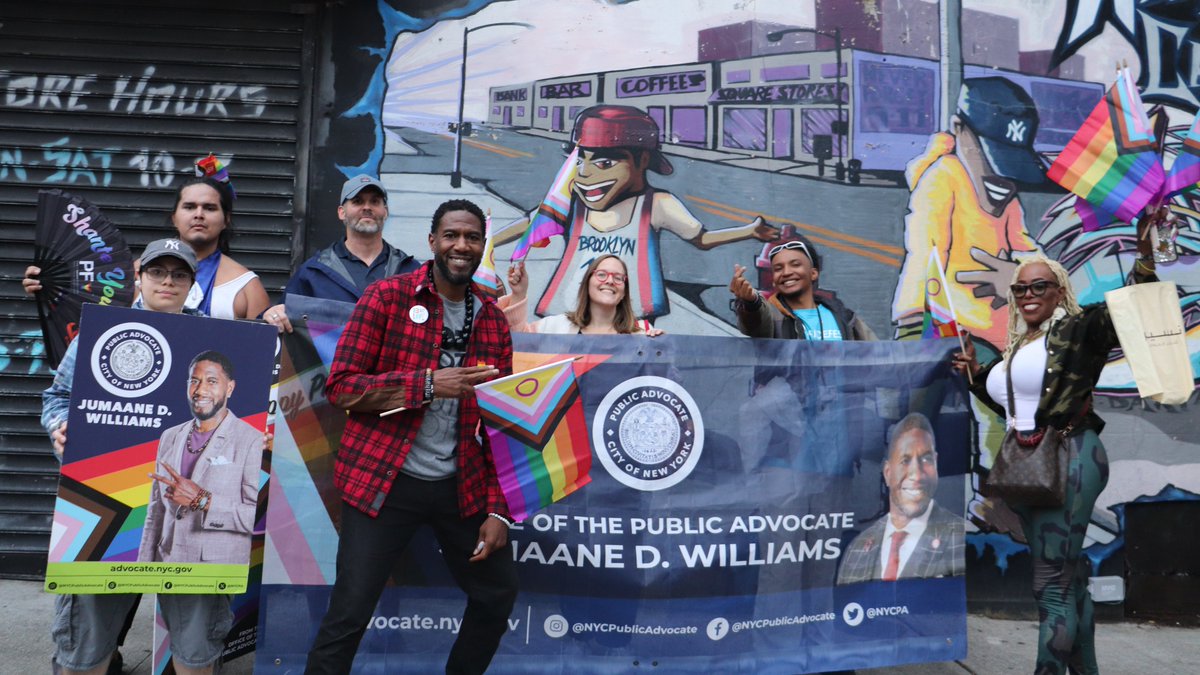 Thank you to our amazing contingent and everyone who came out to celebrate #BrooklynPride Saturday!

We hope the feelings of community and joy resound from the streets of Park Slope to communities across the country.

Spread love—it's the Brooklyn Pride way.